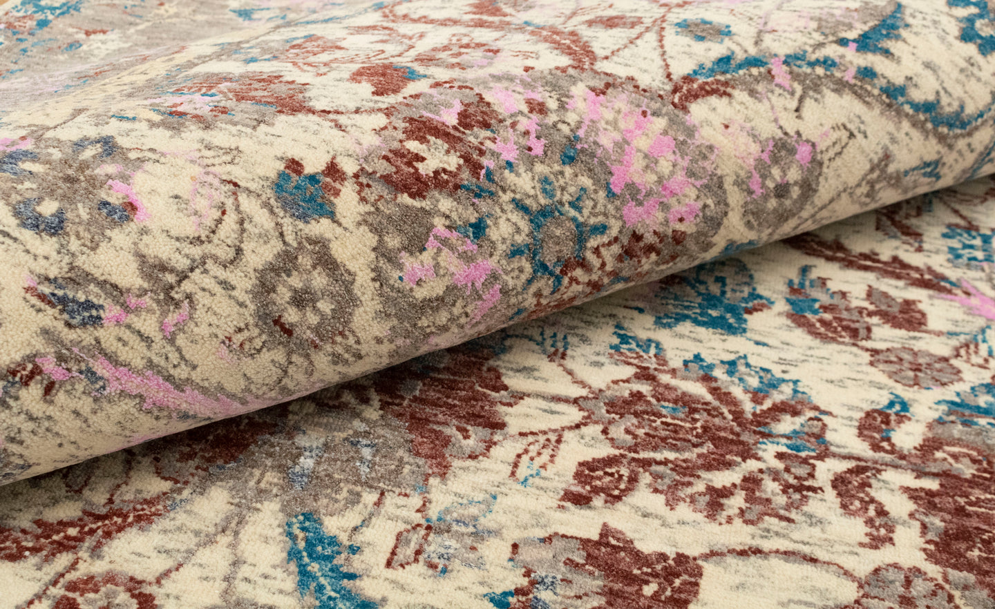 8x10 Colorful Turkish Persian Classic Hand knotted Transitional Rug | Shritija Rugs | Best Carpet Living Room